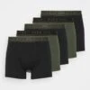 Pier One 5 PACK - Panties - Black/khaki -Günstiges Pier One Geschäft 00955010cec94d048deaec05ec199c27 1