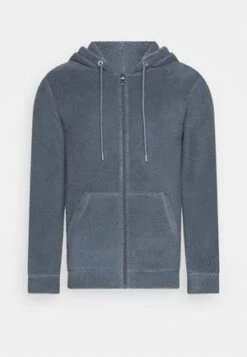 Pier One BORG ZIP-UP JACKET - Fleecejacke - Dark Green -Günstiges Pier One Geschäft 011099493b5240efb0f14d67b8673274