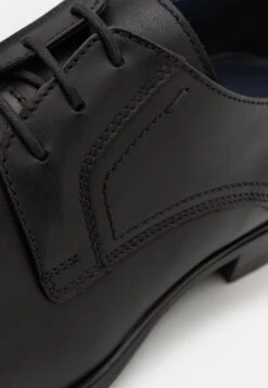 Pier One LEATHER - Schnürer - Black -Günstiges Pier One Geschäft 05811a4bfe5243e3bee15ff78978f3c0