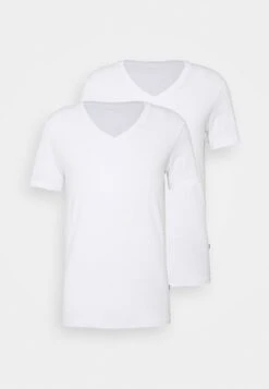 Pier One 2 PACK - T-Shirt Basic - White -Günstiges Pier One Geschäft 080dd0916ef948e18ad5bc64ef88608c