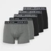Pier One 5 PACK - Panties - Black/mottled Dark Grey -Günstiges Pier One Geschäft 0bef183125834ec58b4062b836afe5ae