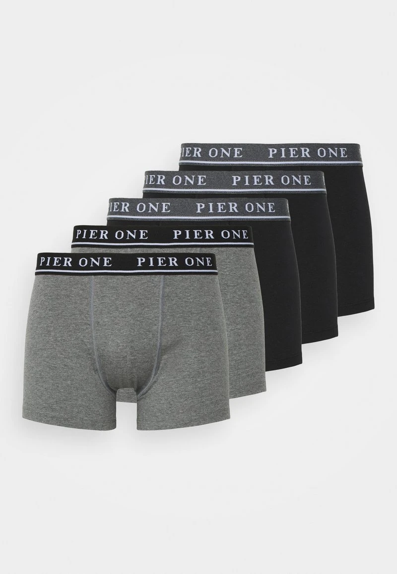 5 PACK - Panties - black/mottled dark grey Pier One 5 PACK - Panties - Black/mottled Dark Grey -Günstiges Pier One Geschäft 0bef183125834ec58b4062b836afe5ae