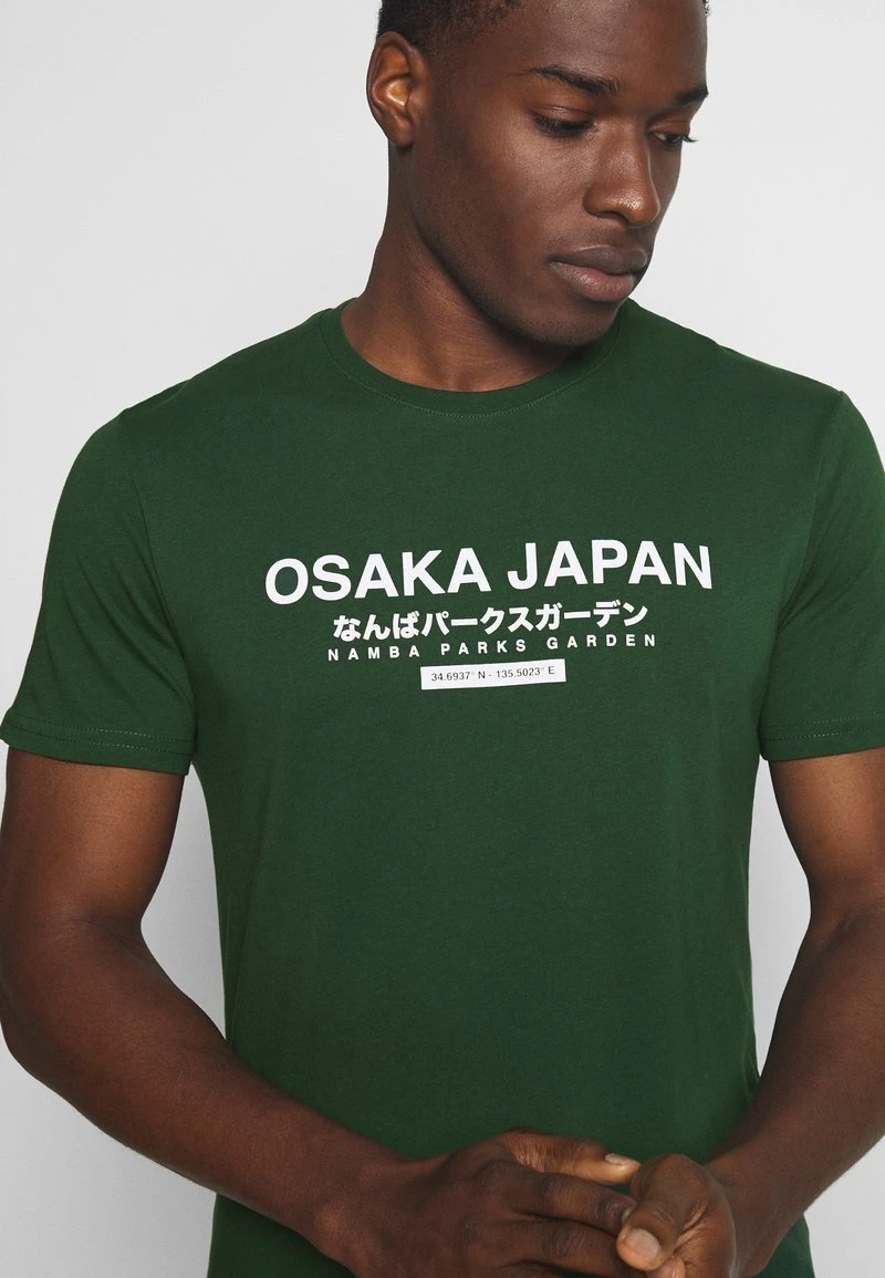 OSAKA TEE - T-Shirt print - green Pier One OSAKA TEE - T-Shirt Print - Green -Günstiges Pier One Geschäft 1020131a5f7a4e86b543150e8a18156a