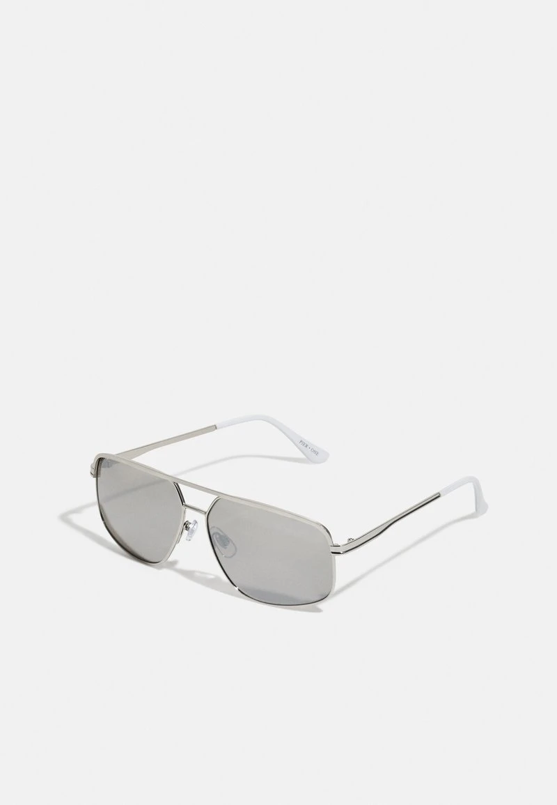 UNISEX - Sonnenbrille - silver-coloured, black Pier One UNISEX - Sonnenbrille - Silver-coloured, Black -Günstiges Pier One Geschäft 1103c68edb364b7cbf3808eb9b09d166 1