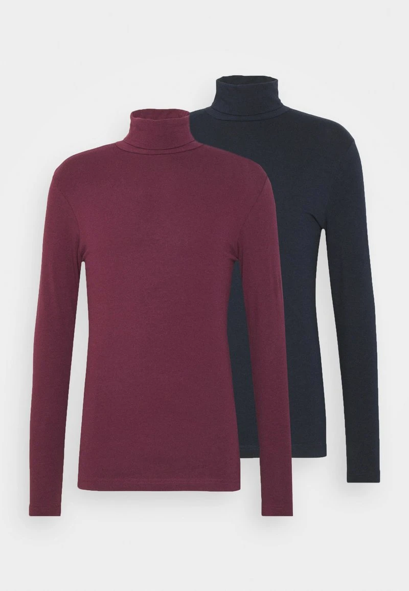 2 PACK - Langarmshirt - bordeaux/dark blue Pier One 2 PACK - Langarmshirt - Bordeaux/dark Blue -Günstiges Pier One Geschäft 15b3fdd2dffe4700a6e46e3d2263d522