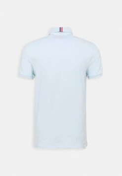 Pier One TRICOLORE TRIM POLO - Poloshirt - Light Blue -Günstiges Pier One Geschäft 1dc004a297014d7593fc874fb5f9bd66