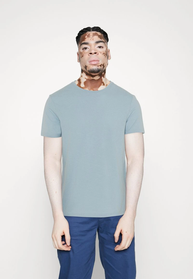 T-Shirt basic - light blue/yellow/mint Pier One T-Shirt Basic - Light Blue/yellow/mint -Günstiges Pier One Geschäft 227b3fd749f243818adf331c8ee96ded