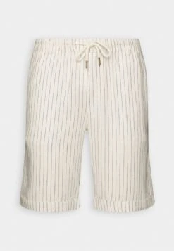 Pier One LINEN BLEND DRAWCORD SHORTS - Shorts - Off-white