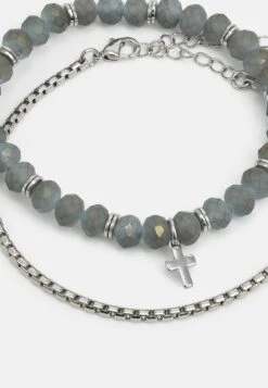 Pier One 2 PACK - Armband - Silver-coloured -Günstiges Pier One Geschäft 2760b860f16a4919b3aca43a3332a0a6