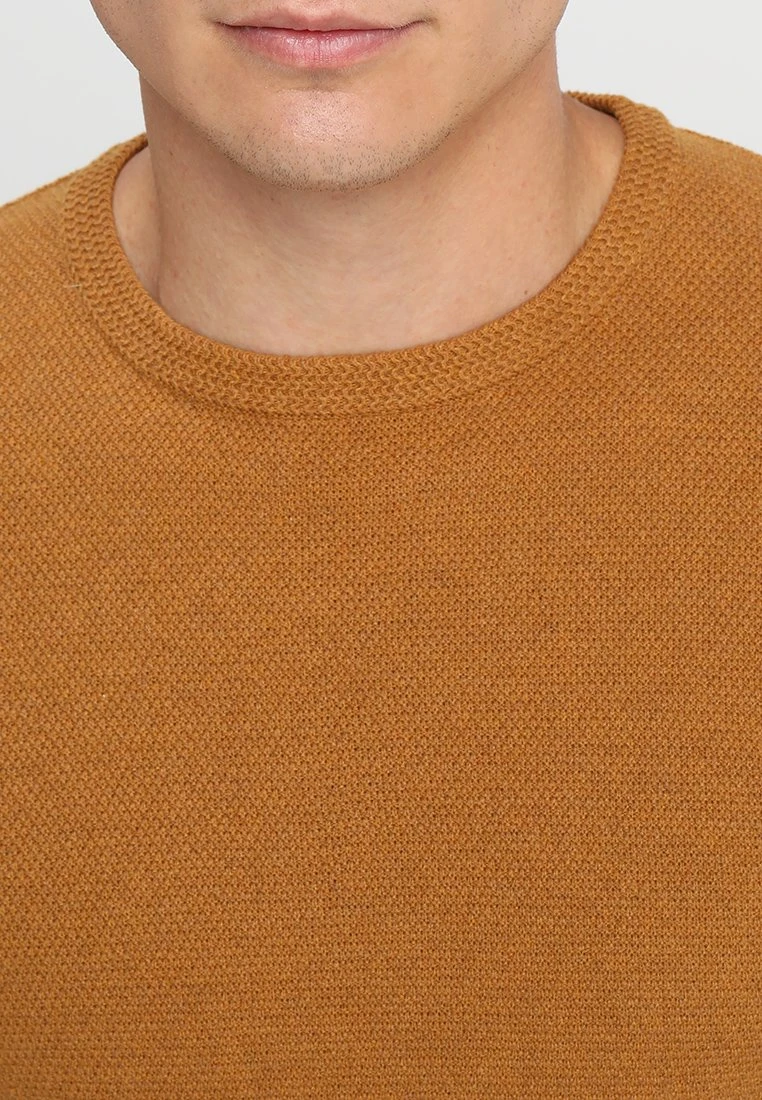 Strickpullover - mottled dark yellow Pier One Strickpullover - Mottled Dark Yellow -Günstiges Pier One Geschäft 2c5e1df709a94116995dba8bbf354f32