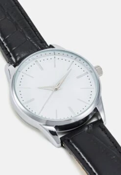 Pier One UNISEX - Uhr - Black -Günstiges Pier One Geschäft 2ca027bca7d1423cb853a7efca721600