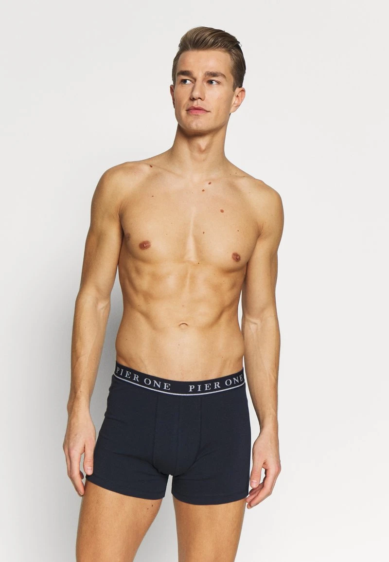 5 PACK - Panties - dark blue/mottled grey Pier One 5 PACK - Panties - Dark Blue/mottled Grey -Günstiges Pier One Geschäft 2ed260b129224bb49ff099eed0684a38