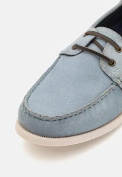 Pier One LEATHER UNISEX - Bootsschuh - Light Blue -Günstiges Pier One Geschäft 37b02d83232e40da8d3480d4c95012fc