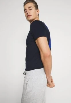 Pier One 2 PACK - Shorts - Mottled Light Grey/dark Blue -Günstiges Pier One Geschäft 380539021590444ba0d9f275a672b5df