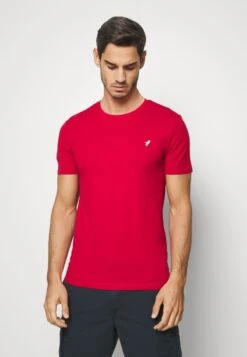 Pier One 3 PACK - T-Shirt Print - White/dark Blue/red -Günstiges Pier One Geschäft 3b54026a10de4978b57e13a7637f37ba