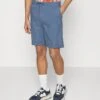 Pier One LINEN BLEND DRAWCORD SHORTS - Shorts - Blue -Günstiges Pier One Geschäft 3ed7af71cb3f4deeb750cc63959c017b