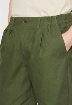 Pier One Stoffhose - Olive -Günstiges Pier One Geschäft 40a330a31f5f4b608a54cdf0bdada324