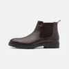 Pier One LEATHER - Stiefelette - Dark Brown -Günstiges Pier One Geschäft 41f89beec1d246e0874fa6084ef9a421