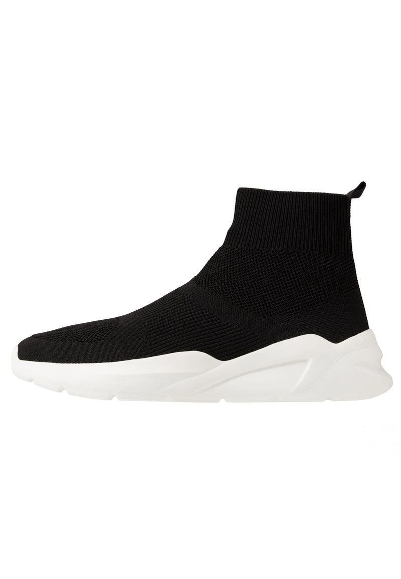 Sneaker high - black/white Pier One Sneaker High - Black/white -Günstiges Pier One Geschäft 4342a0b5233f410490c9a01fd2bd348f