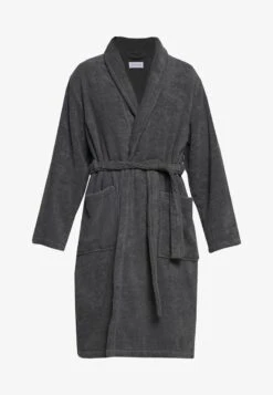 Pier One Bademantel - Dark Gray -Günstiges Pier One Geschäft 4f5a22b619934e42847276907ebd2a82