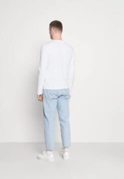 Pier One 5 PACK - Langarmshirt - White/dark Blu/grey -Günstiges Pier One Geschäft 501e285d599547fa8b3d97a7168757c4