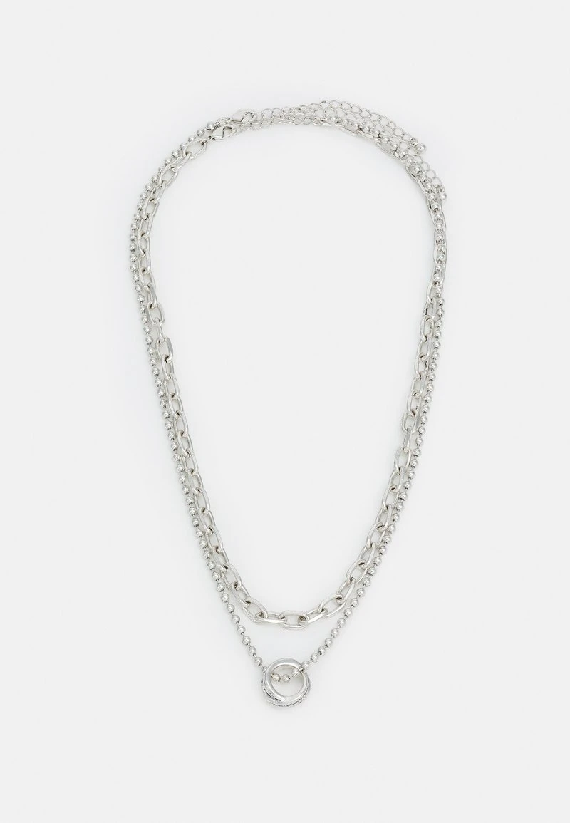 UNISEX 2 PACK - Halskette - silver-coloured Pier One UNISEX 2 PACK - Halskette - Silver-coloured -Günstiges Pier One Geschäft 5131f0ca694f4a989c283321bc218b8d