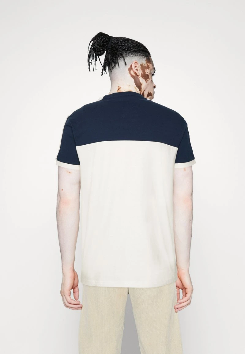 T-Shirt print - dark blue/white Pier One T-Shirt Print - Dark Blue/white -Günstiges Pier One Geschäft 51d091ecca2a48379b91667008142633