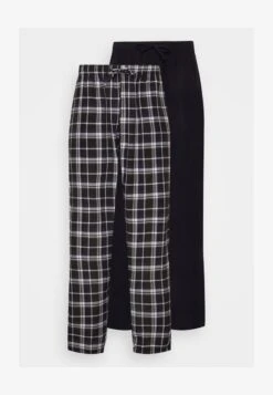 Pier One 2 PACK - Nachtwäsche Hose - Dark Blue -Günstiges Pier One Geschäft 529290e98e334fe58278de95b194e623