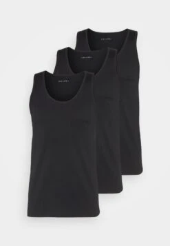 Pier One 3 PACK - Top - Black -Günstiges Pier One Geschäft 53d2b6fb89474a66a34f13a6a78b9788