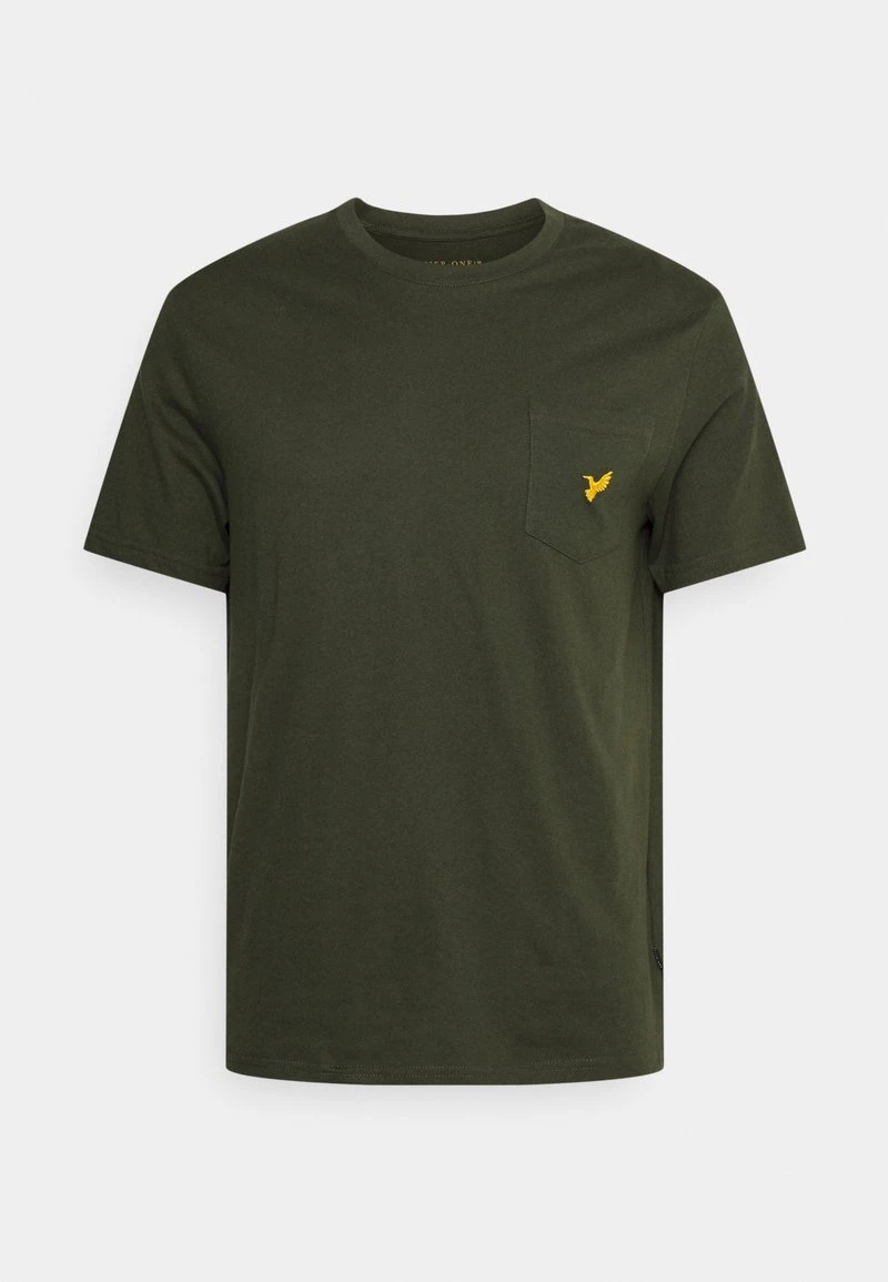 T-Shirt basic - olive Pier One T-Shirt Basic - Olive -Günstiges Pier One Geschäft 6025ef2cb5a14903a831761b70007402 1