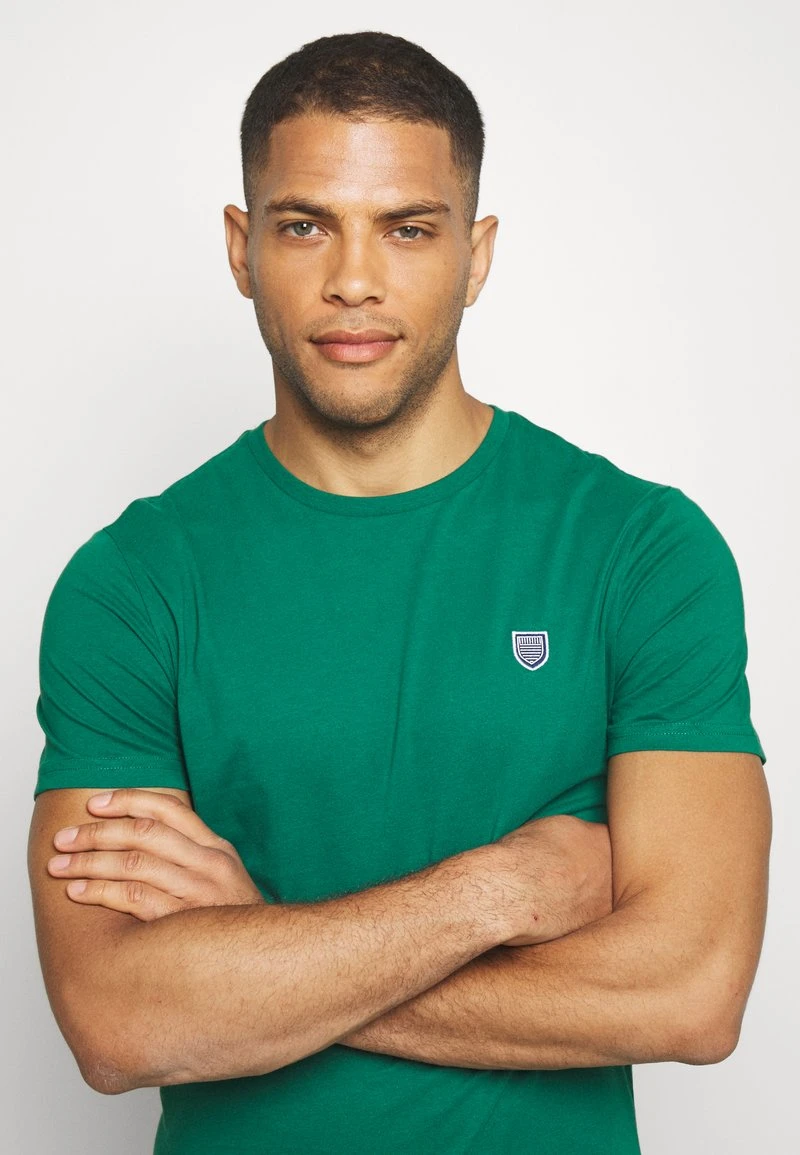 T-Shirt basic - dark green Pier One T-Shirt Basic - Dark Green -Günstiges Pier One Geschäft 63ec5370ba5747c881242e139a2e4cbe