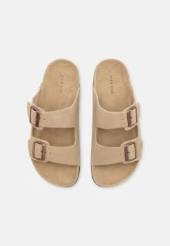 Pier One LEATHER UNISEX - Pantolette Flach - Beige 5 Pier One LEATHER UNISEX - Pantolette Flach - Beige -Günstiges Pier One Geschäft 658db7c748df48419a27fd940a9ac1ce