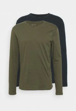 Pier One 2 PACK - Langarmshirt - Olive/dark Blue 6 Pier One 2 PACK - Langarmshirt - Olive/dark Blue -Günstiges Pier One Geschäft 6a7de77a56f84556b3881a12d29e9a91