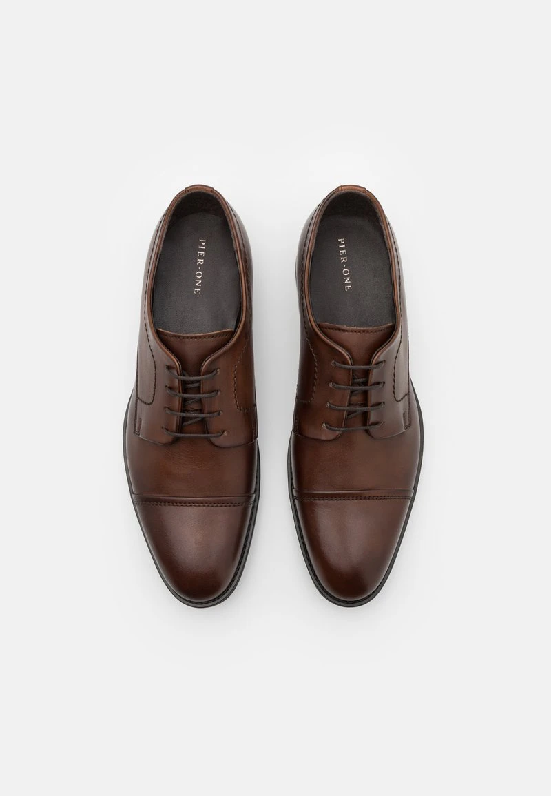 LEATHER - Schnürer - brown Pier One LEATHER - Schnürer - Brown -Günstiges Pier One Geschäft 7346db34823849e7880c3e6950202971