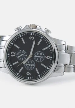 Pier One UNISEX - Uhr - Silver-coloured/black 5 Pier One UNISEX - Uhr - Silver-coloured/black -Günstiges Pier One Geschäft 74a3ccc1c5ec4cf19b661e26058a743f