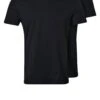 Pier One 2 PACK - T-Shirt Basic - Black -Günstiges Pier One Geschäft 780252fa691540f5a0c48cf89f3c30f2
