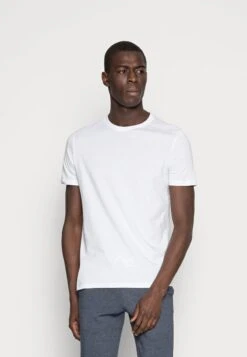 Pier One 3 PACK - T-Shirt Basic - White/black/light Grey -Günstiges Pier One Geschäft 7a9dfbf62f4842358da31b041b404527