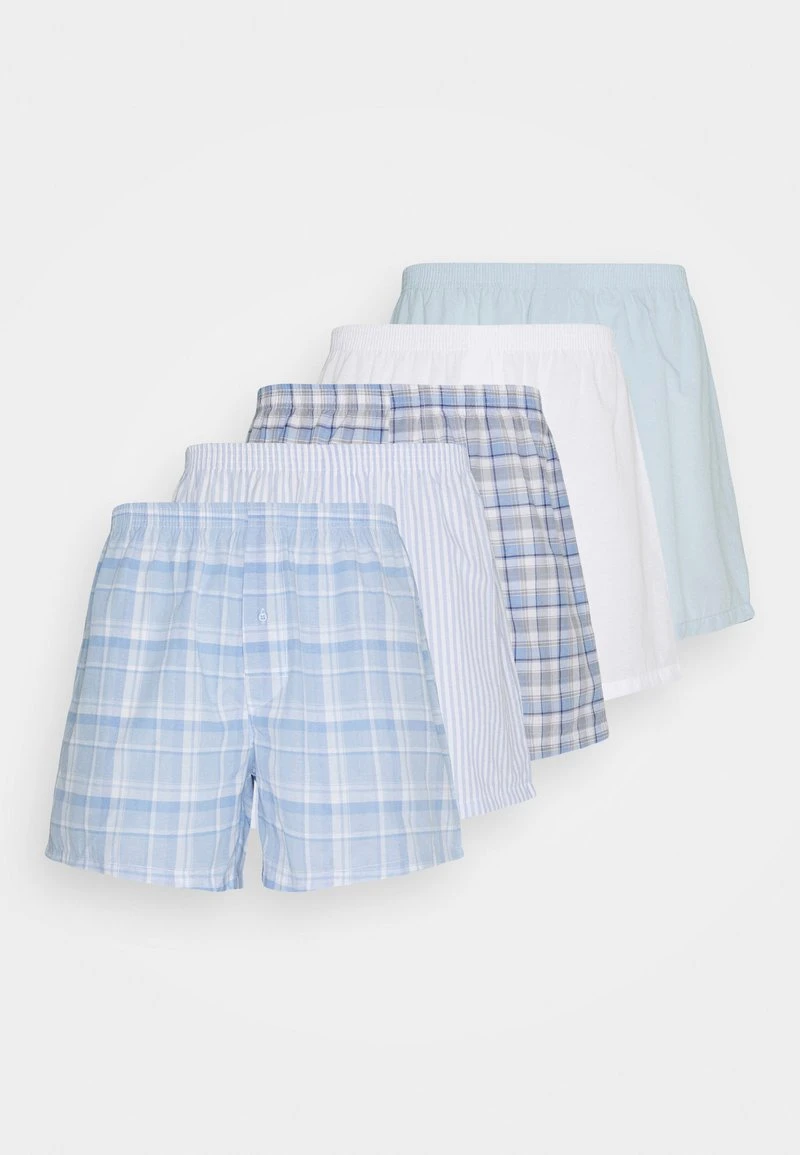 5 PACK - Boxershorts - light blue/white Pier One 5 PACK - Boxershorts - Light Blue/white -Günstiges Pier One Geschäft 843919d02a024465b4f0a52da0998e48
