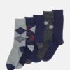 Pier One 5 PACK - Socken - Dark Blue -Günstiges Pier One Geschäft 844fbc0dae8c4973a80998a283e74c8b