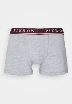 Pier One 5 PACK - Panties - Bordeaux/mottled Grey -Günstiges Pier One Geschäft 8798162d0ce745f0998190a914ff7dd6
