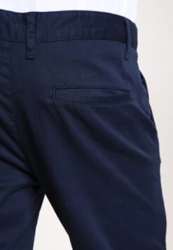 Pier One SLIM FIT CHINO - Chino - Dark Blue -Günstiges Pier One Geschäft 87f77f60c54e446dbcde35fa0b5a2ae9