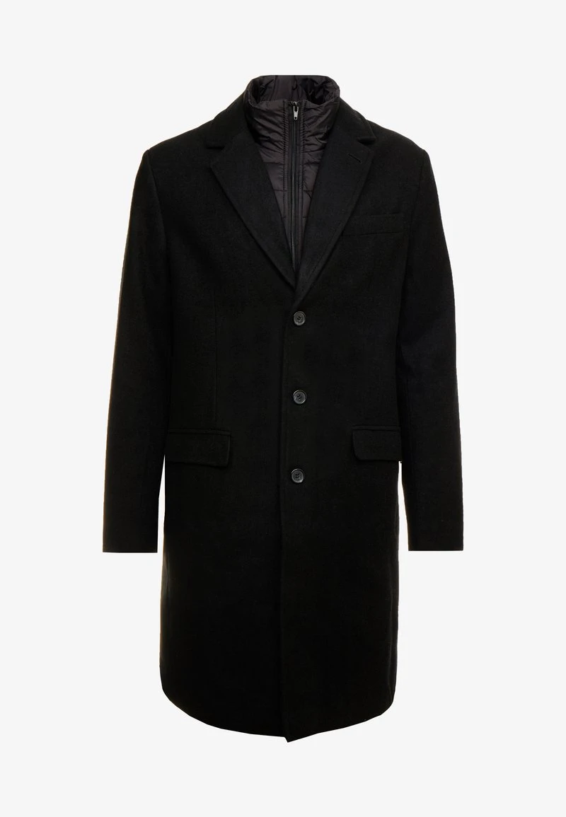 Klassischer Mantel - black Pier One Klassischer Mantel - Black -Günstiges Pier One Geschäft 89beb77879e74642a3f46a6222d3711f