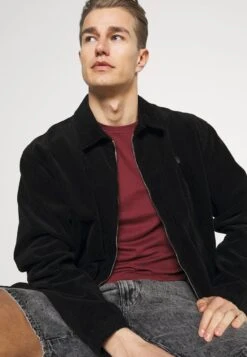 Pier One T-Shirt Basic - Brown/white/black -Günstiges Pier One Geschäft 8c7ca28aba444f0ca09b550c10abc589