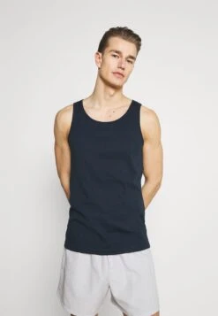 Pier One 3 PACK - Unterhemd/-shirt - Dark Blue/bordeaux/off-white -Günstiges Pier One Geschäft 8d191badfd5740d09b9c0a104aabe78c