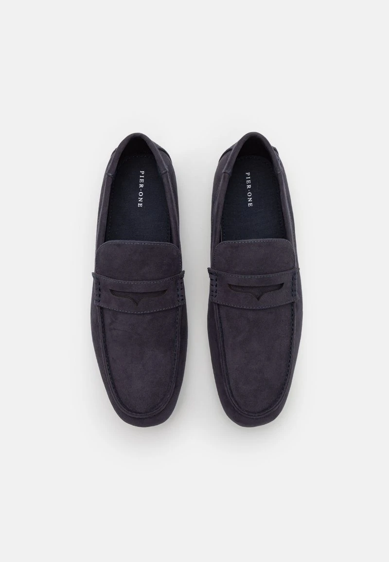 Slipper - dark blue Pier One Slipper - Dark Blue -Günstiges Pier One Geschäft 92b6f3150a4341cbb22d7650b101cd6b