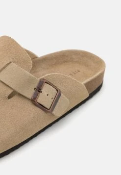 Pier One LEATHER UNISEX - Clogs - Beige -Günstiges Pier One Geschäft 9441d91098484a458d337de47de41e02