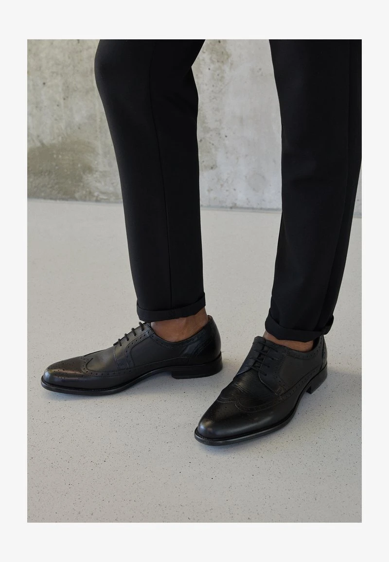 LEATHER - Business-Schnürer - black Pier One LEATHER - Business-Schnürer - Black -Günstiges Pier One Geschäft 9981a7e9de614621947950a0e152756e