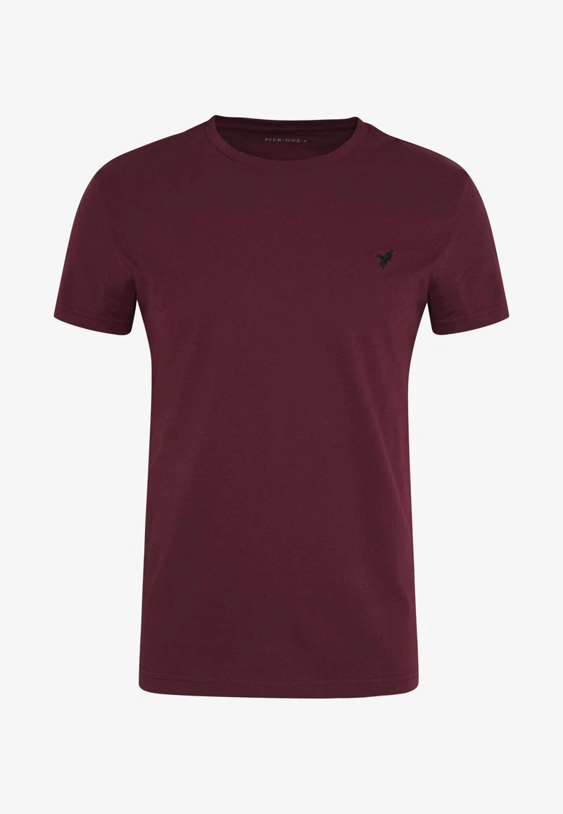 T-Shirt basic - bordeaux Pier One T-Shirt Basic - Bordeaux -Günstiges Pier One Geschäft 9c6d0a1171a9469188fae6deca053973