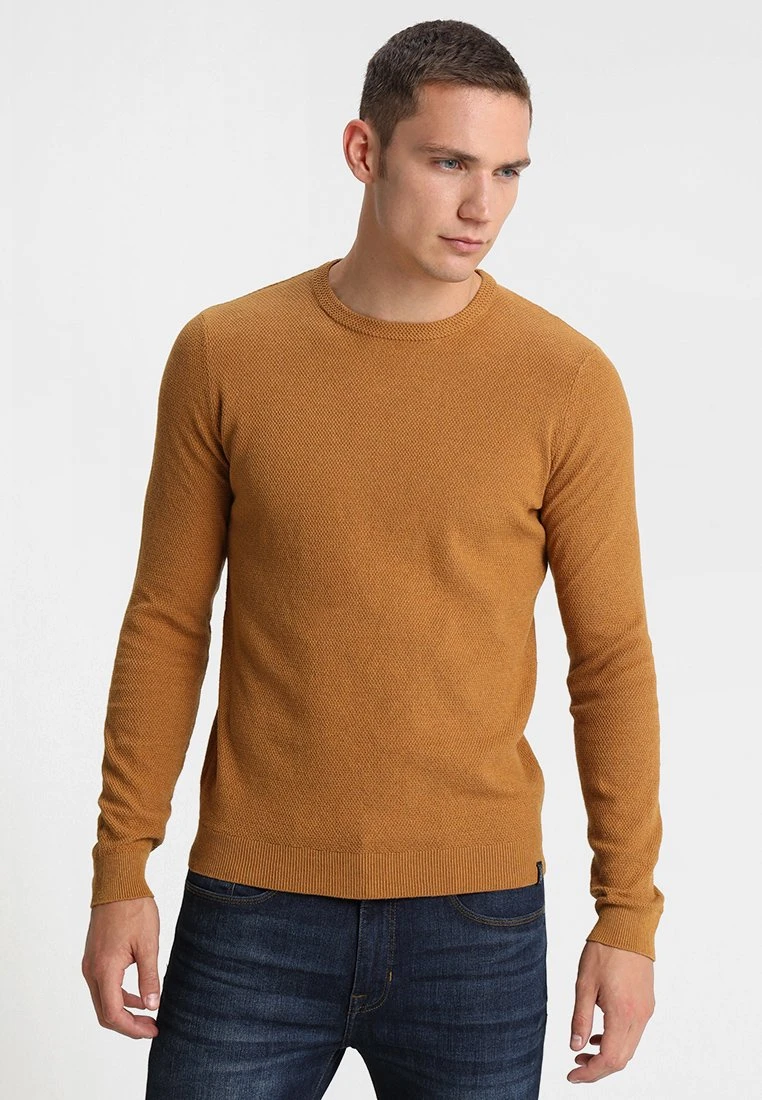 Strickpullover - mottled dark yellow Pier One Strickpullover - Mottled Dark Yellow -Günstiges Pier One Geschäft 9cfceca56ed4486db74332e9e0cb959a