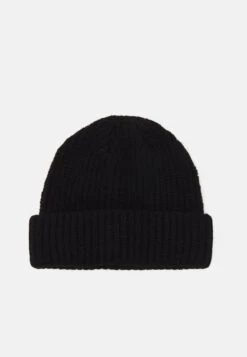 Pier One SHORT MICRO BEANIE UNISEX - Mütze - Black -Günstiges Pier One Geschäft 9f21733eb7c144e99d0caa1c7530c76b 1